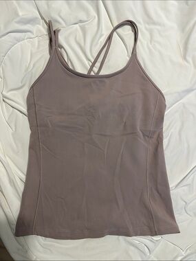 lululemon athletica Mauve Double-Strap Workout Tank